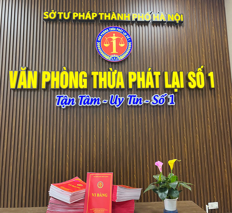 Văn phòng thừa phát lại số 1